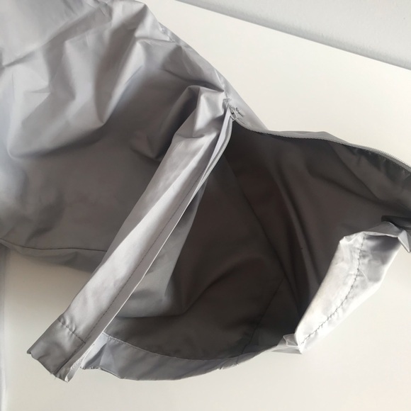 Adidas Vintage 90’s Y2K Space Grey and Black Women’s Parachute Track Sweat Suit - Picture 13 of 16